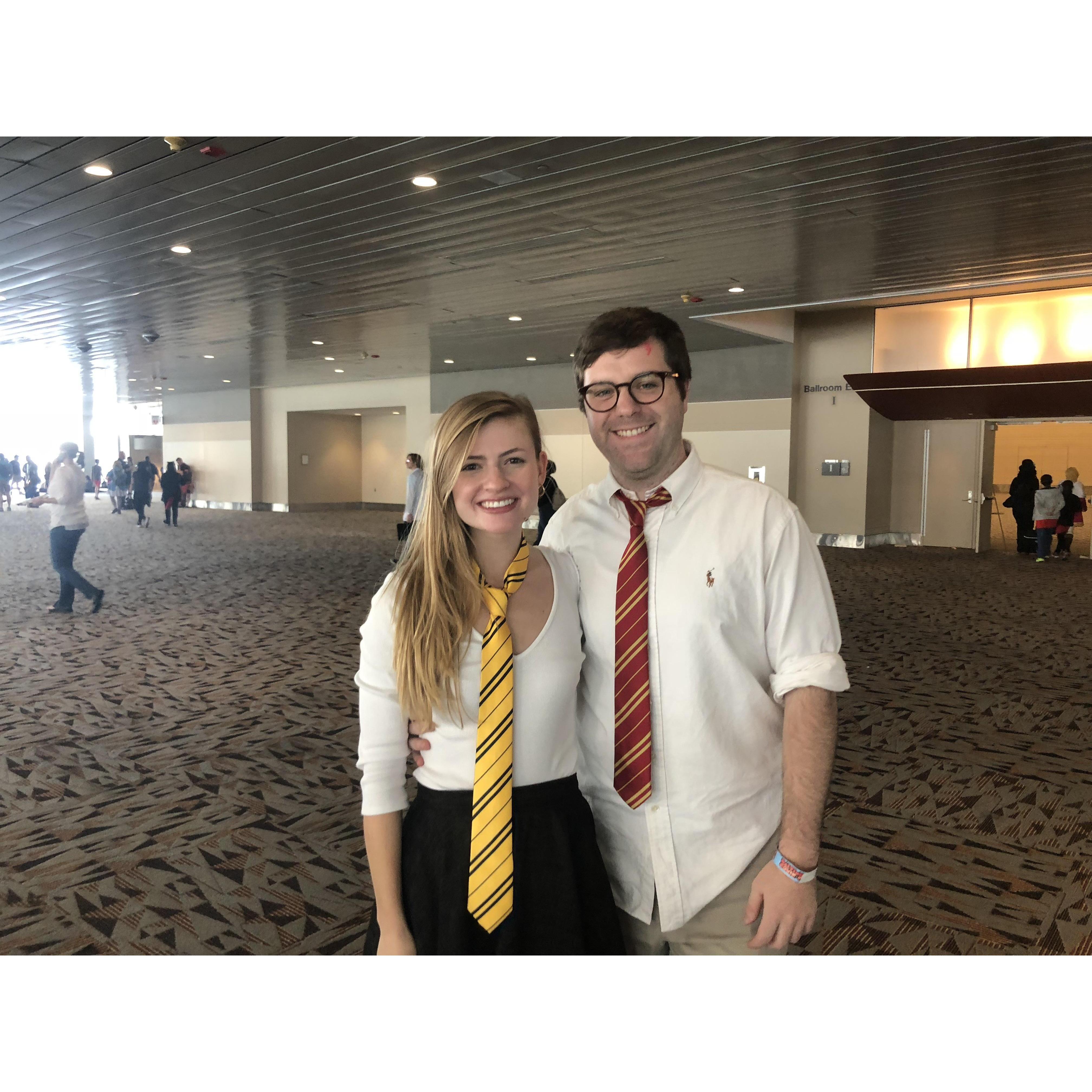Dan and Eason at Baltimore Comic Con! September 2018