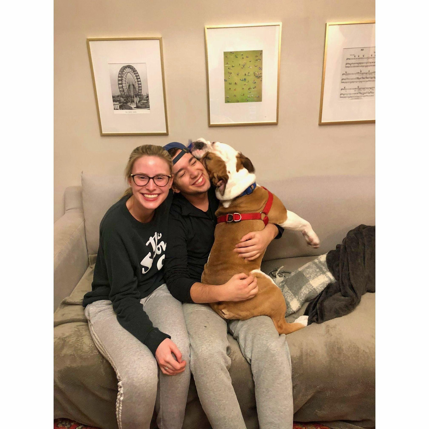 The night we adopted Bruno 2018