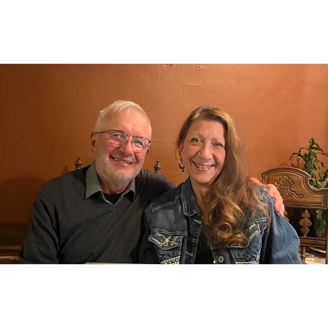 Celebrating Doug's birthday at a very special place.