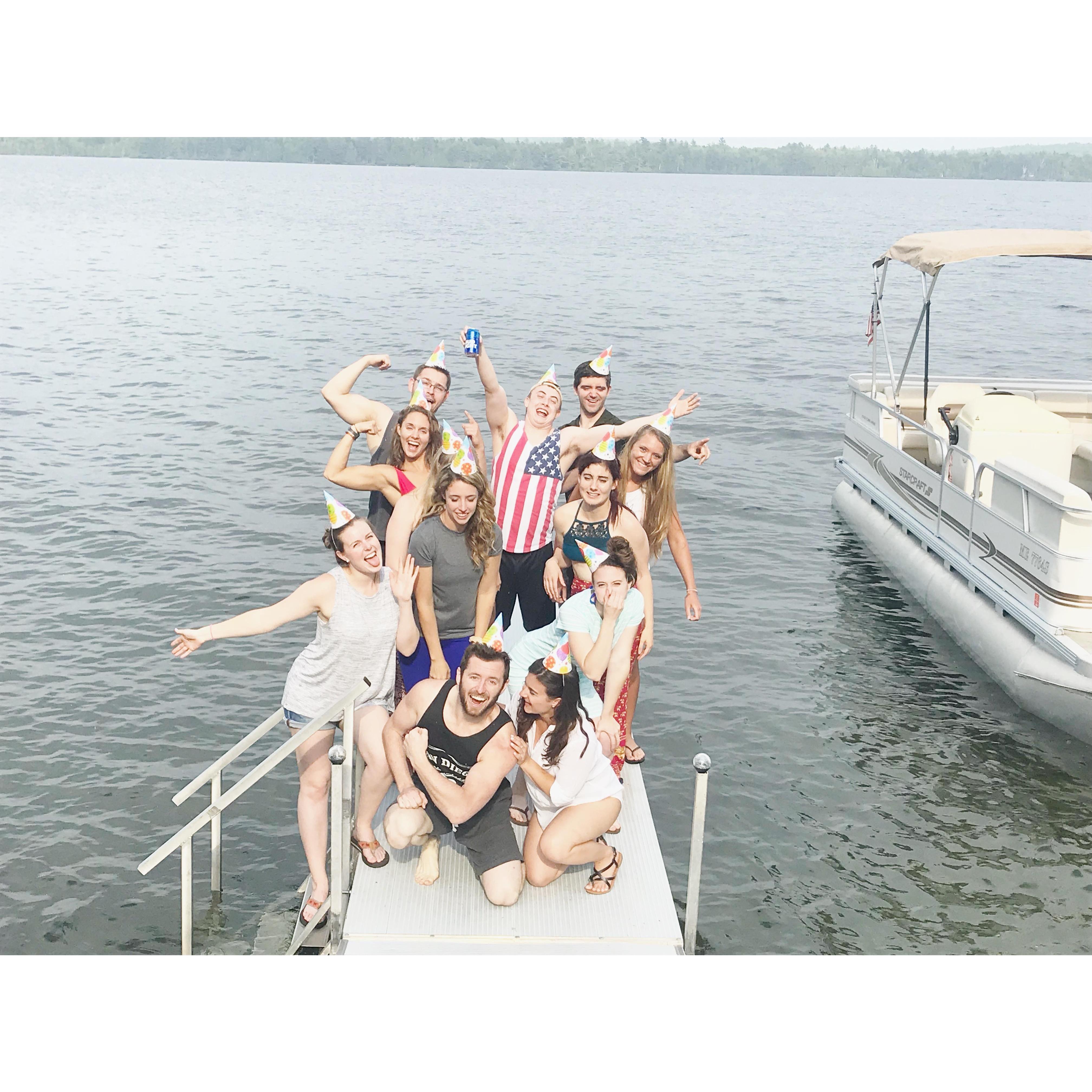 Birthdays with our friends is the best! This was their 25th & 26th birthday bash.