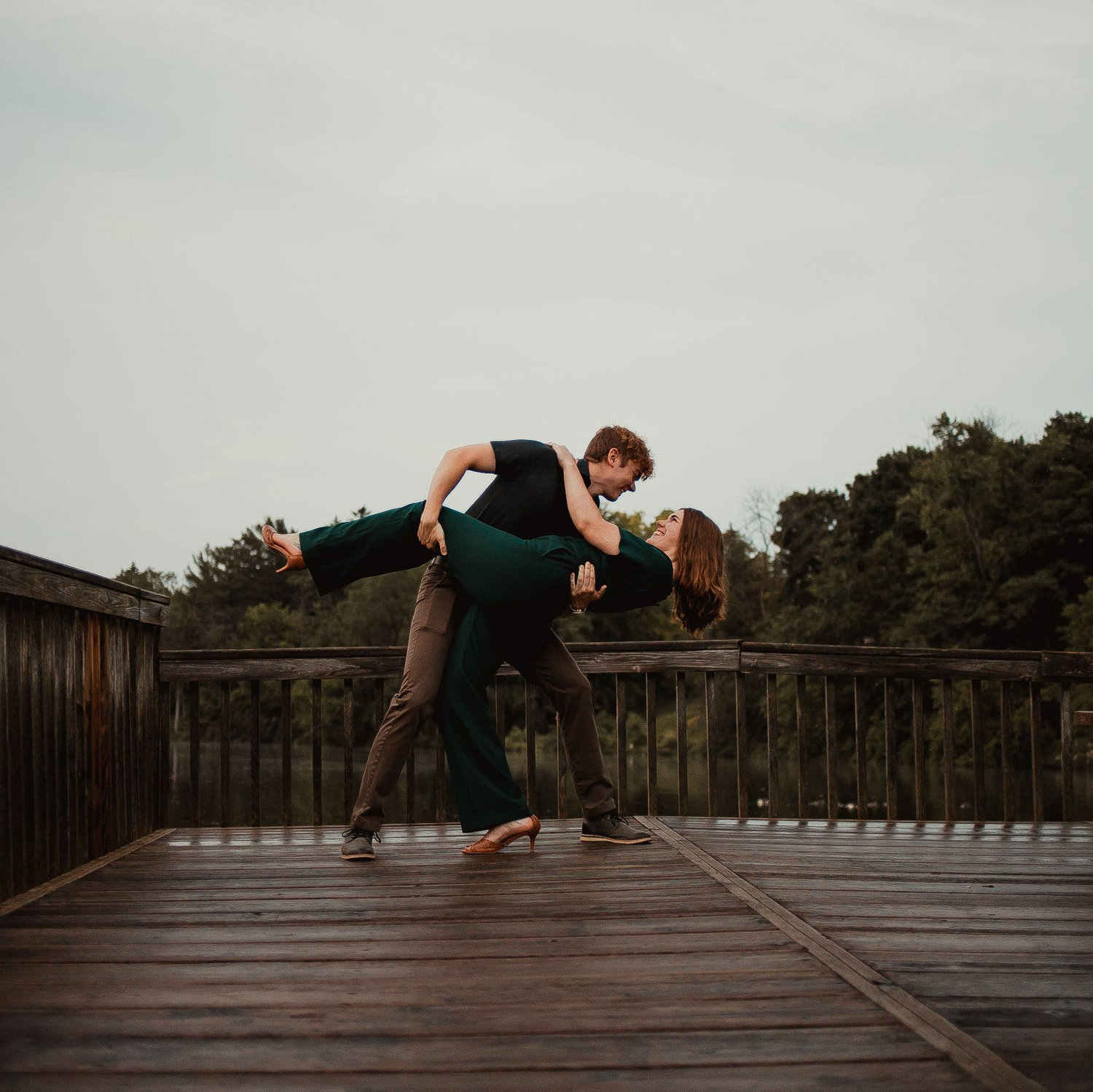 Practicing for the wedding ;)