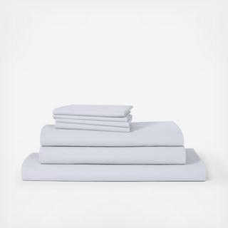 Classic Percale 7-Piece Sheet & Duvet Bundle