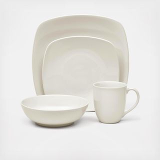 Colorwave Square 4-Piece Place Setting, Service for 1
