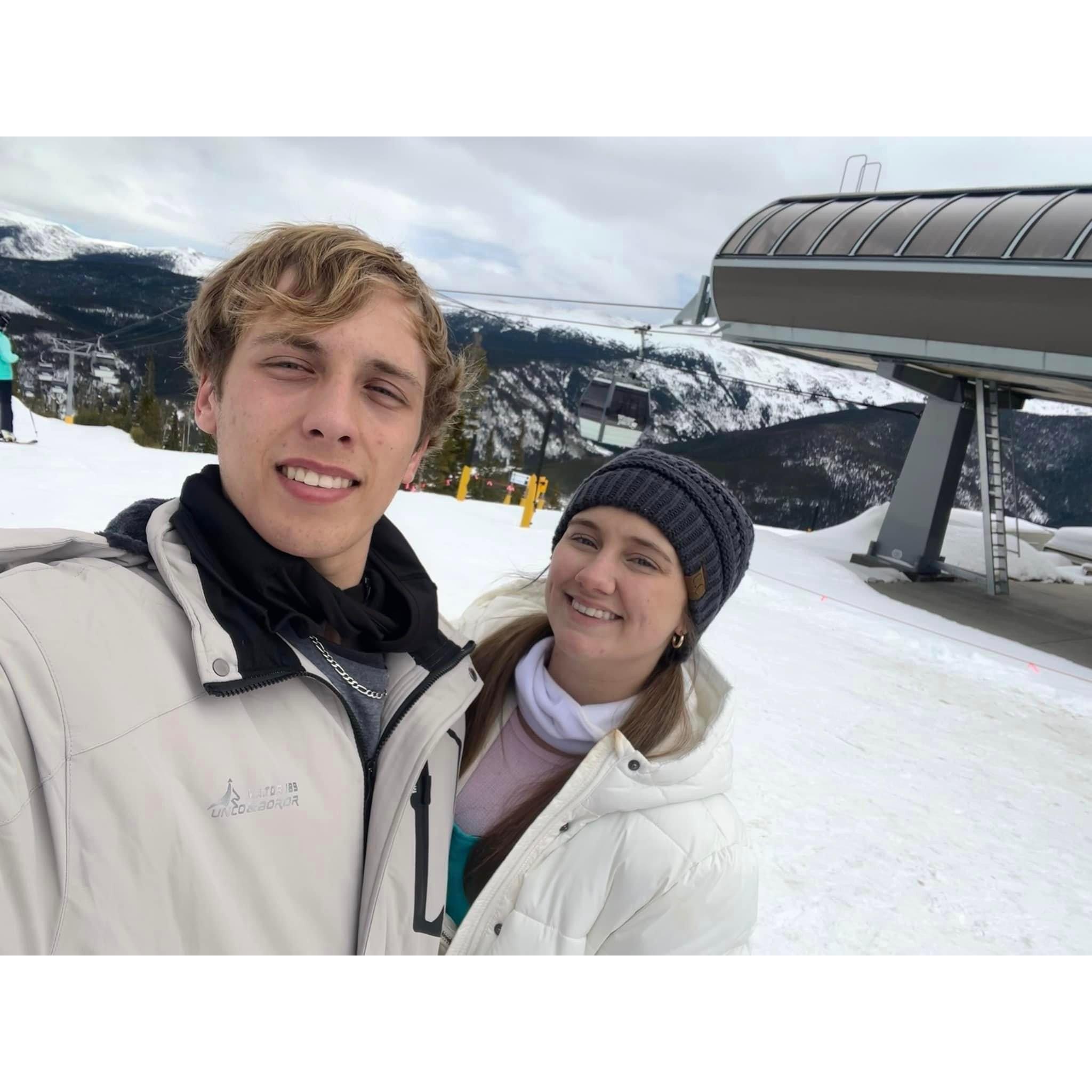 Skiing in Colorado!