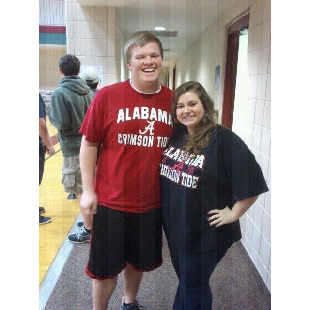 Proof that Kevin deceived me into believing he was an Alabama fan