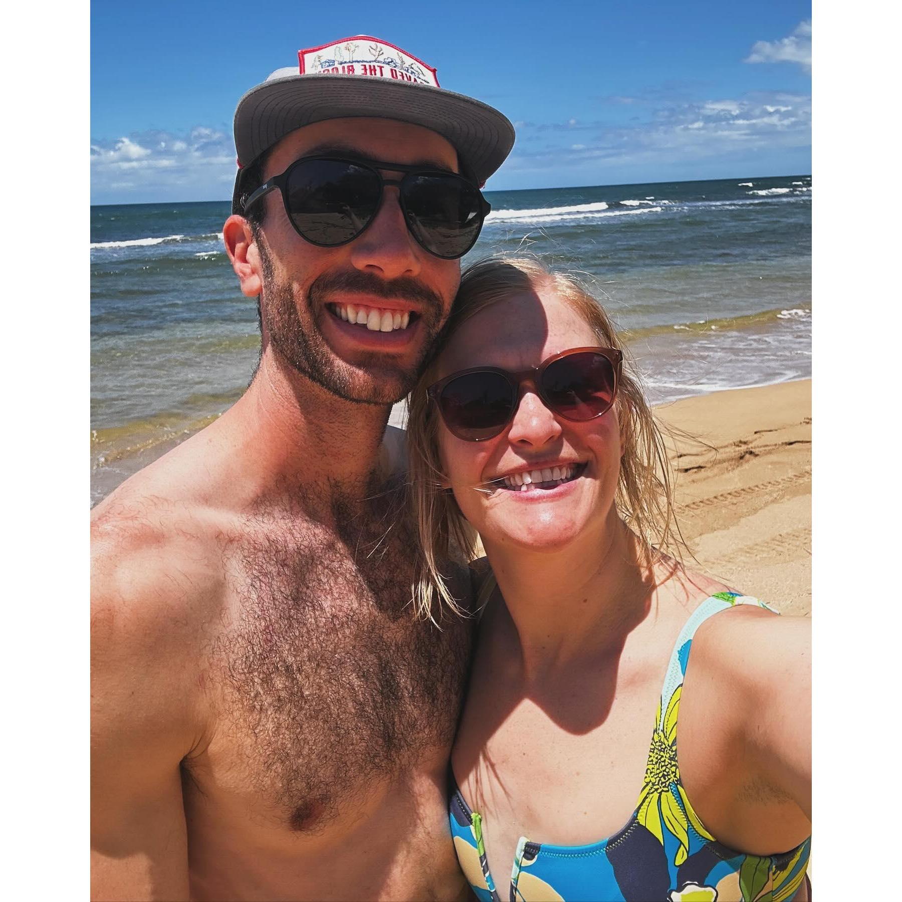 Our first time in Hawaii