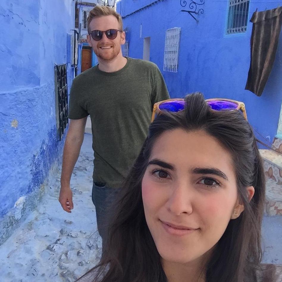 The blue city of Chefchaouen, Morocco.