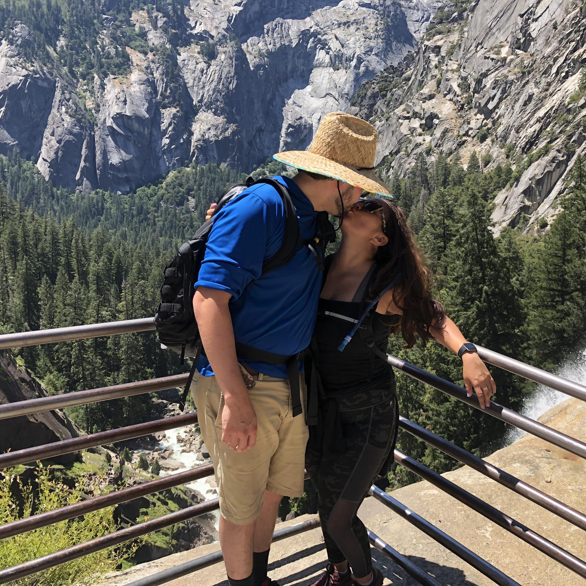 My favorite hiking buddy even though he always leaves me in the dust lol
