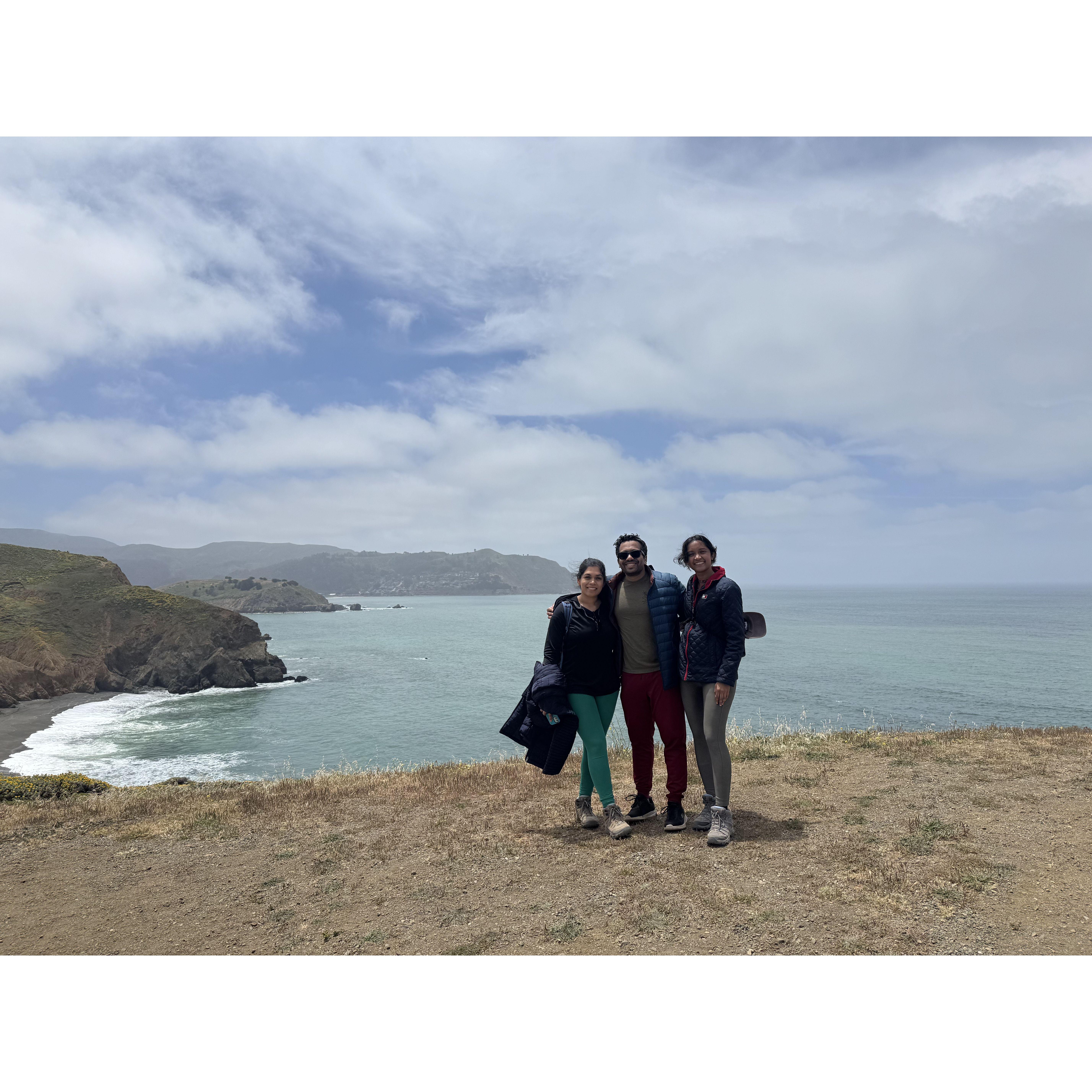 We (she) pick(s) nice spots!