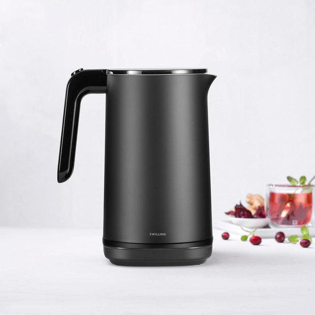 Zwilling Cool Touch Kettle with Temperature Control, Black