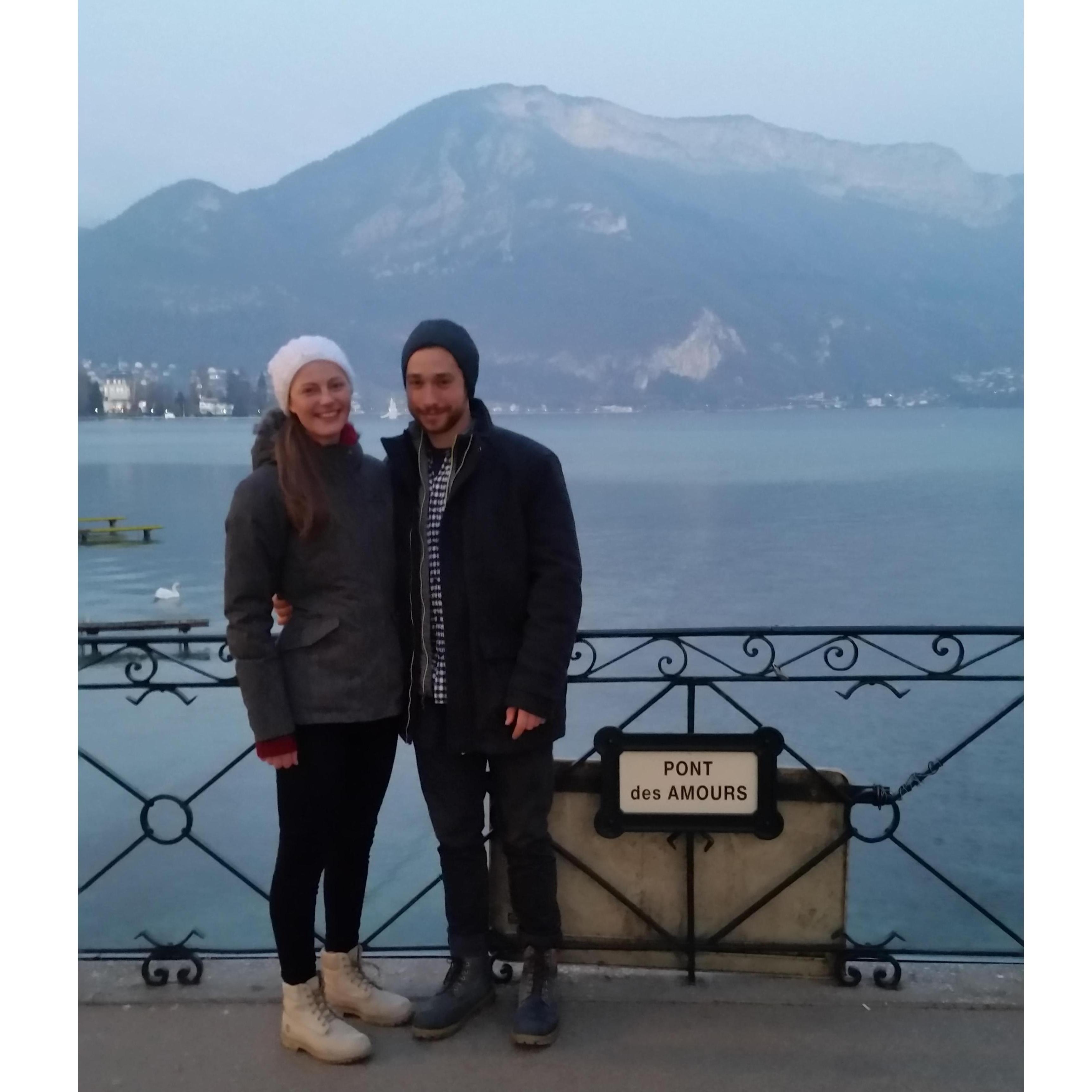 Pont des Amours - Lover's Bridge (Lake Annecy)