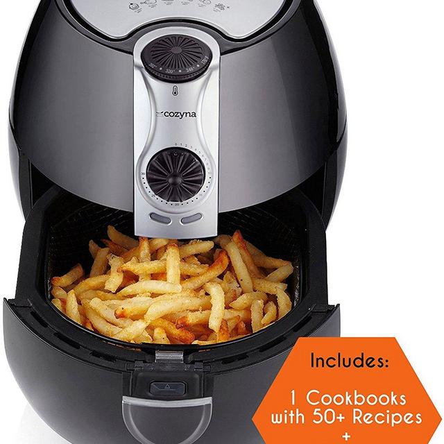 Air Fryer by Cozyna (3.7QT) with airfryer cookbooks (over 50 recipes)