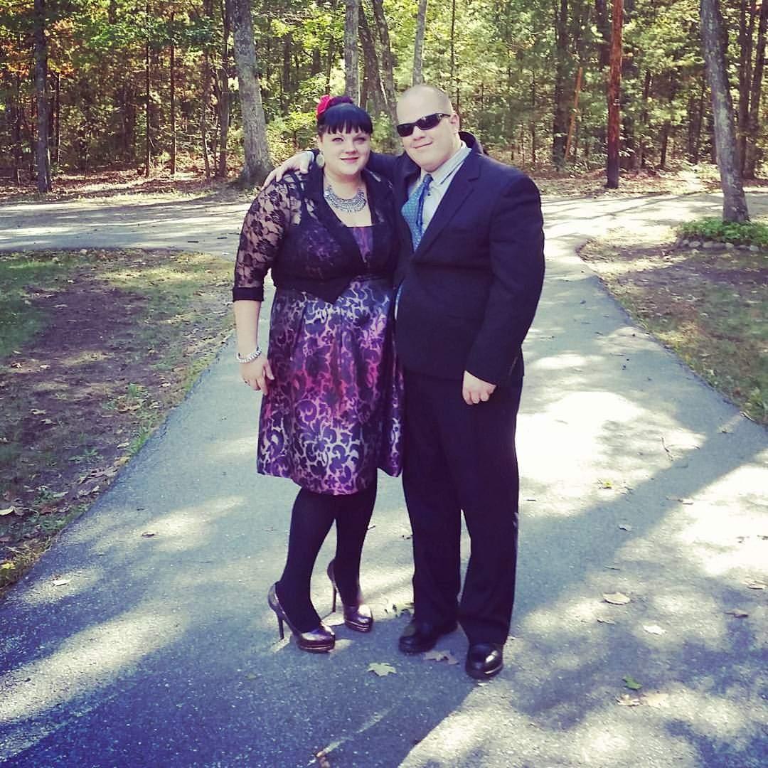 headed to Jen and Eric's wedding, 10/10/2015