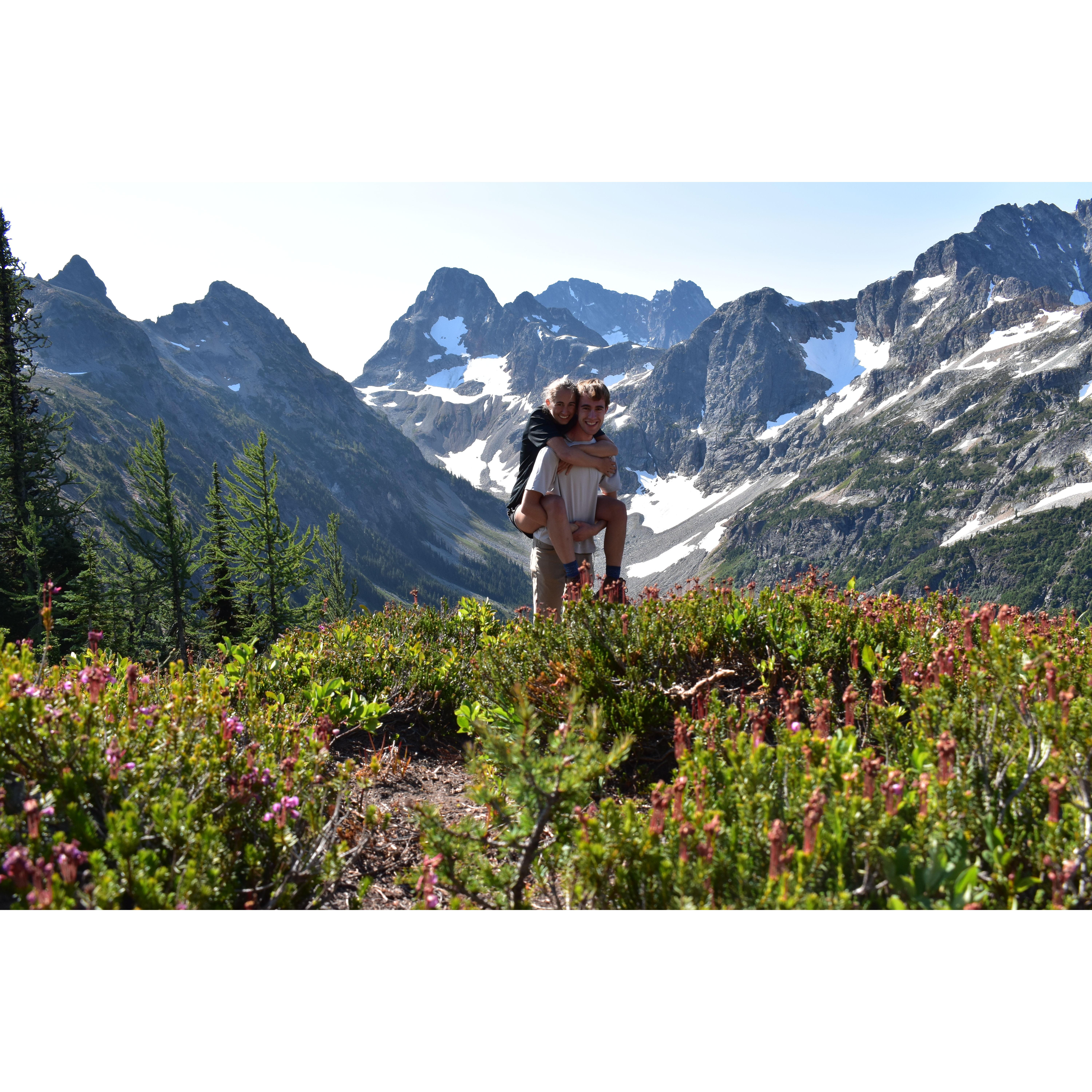 10/10 backpacking trip in North Cascades NP misleadingly named Easy Pass