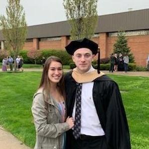Corey's second graduation from Baldwin Wallace! This time with a Masters degree!