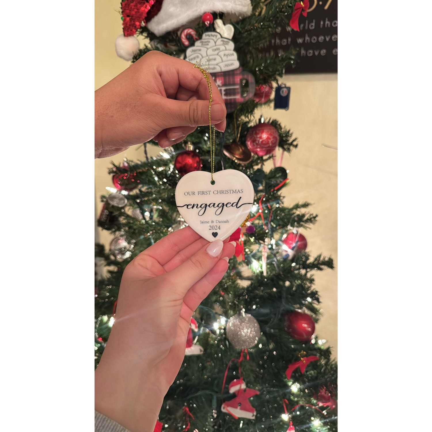 Our first Christmas spent together