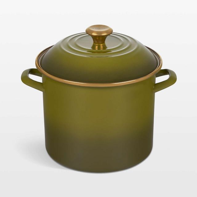 Le Creuset ® Olive 10-Qt. Enameled Stockpot