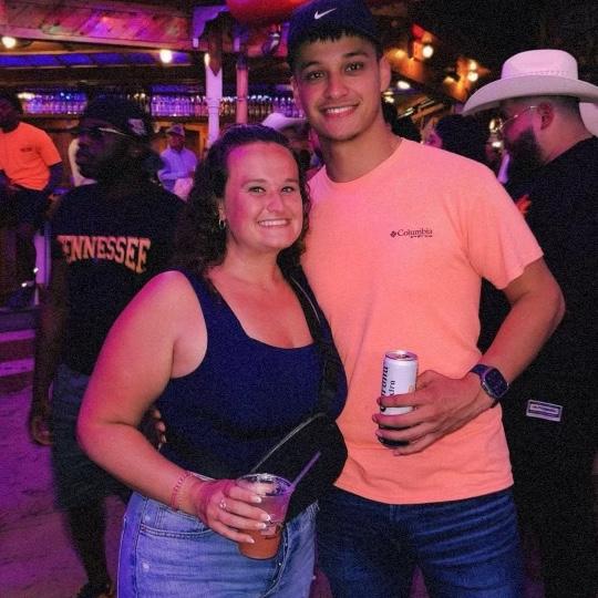 Once we decided to go from "friends to more", we hit the ground running! We constantly make the other laugh, challenge each other, and keep busy enjoying our life together. It’s never a dull moment!