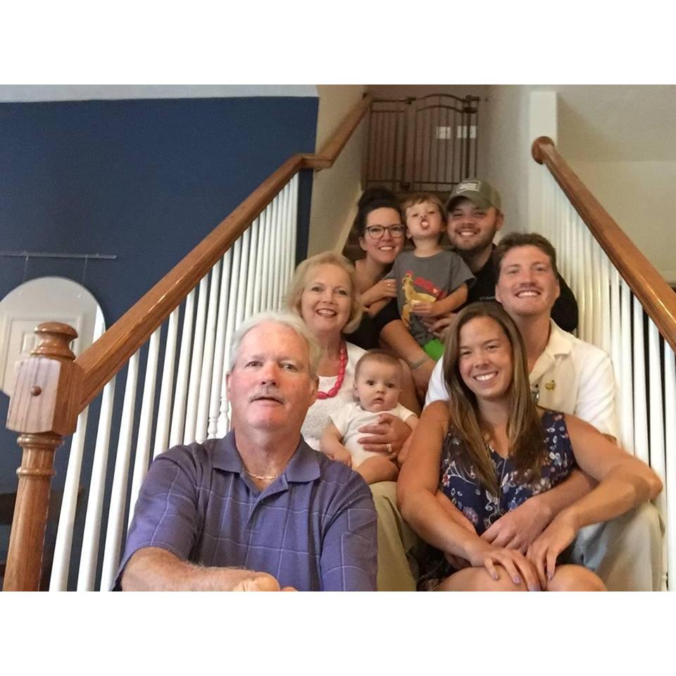 In Tennessee with Mike's family- Jennifer & Austin (Mason & Hayes); Mike & Lillian
