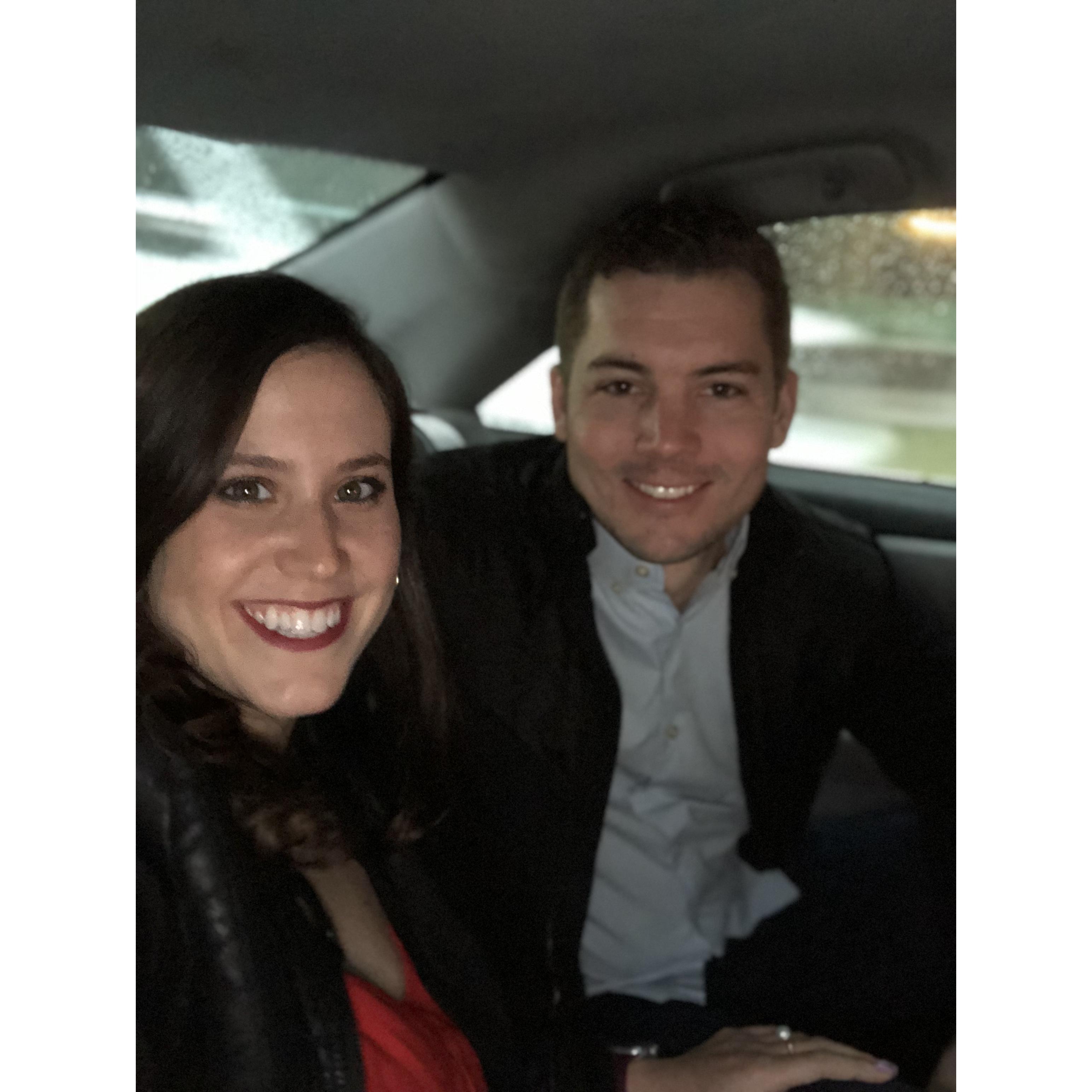 First date night out as parents!