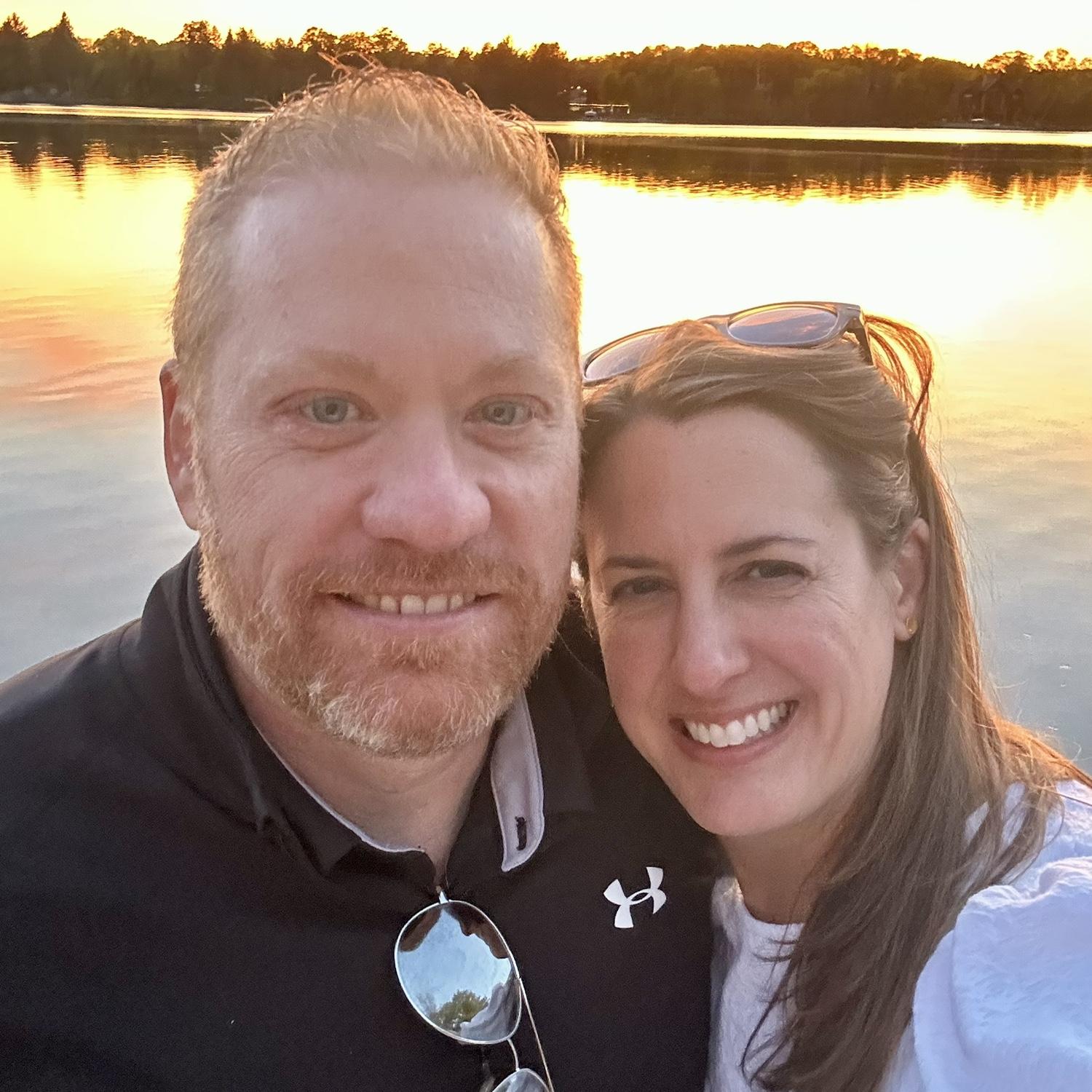 Becky’s first visit to Newton Lake!