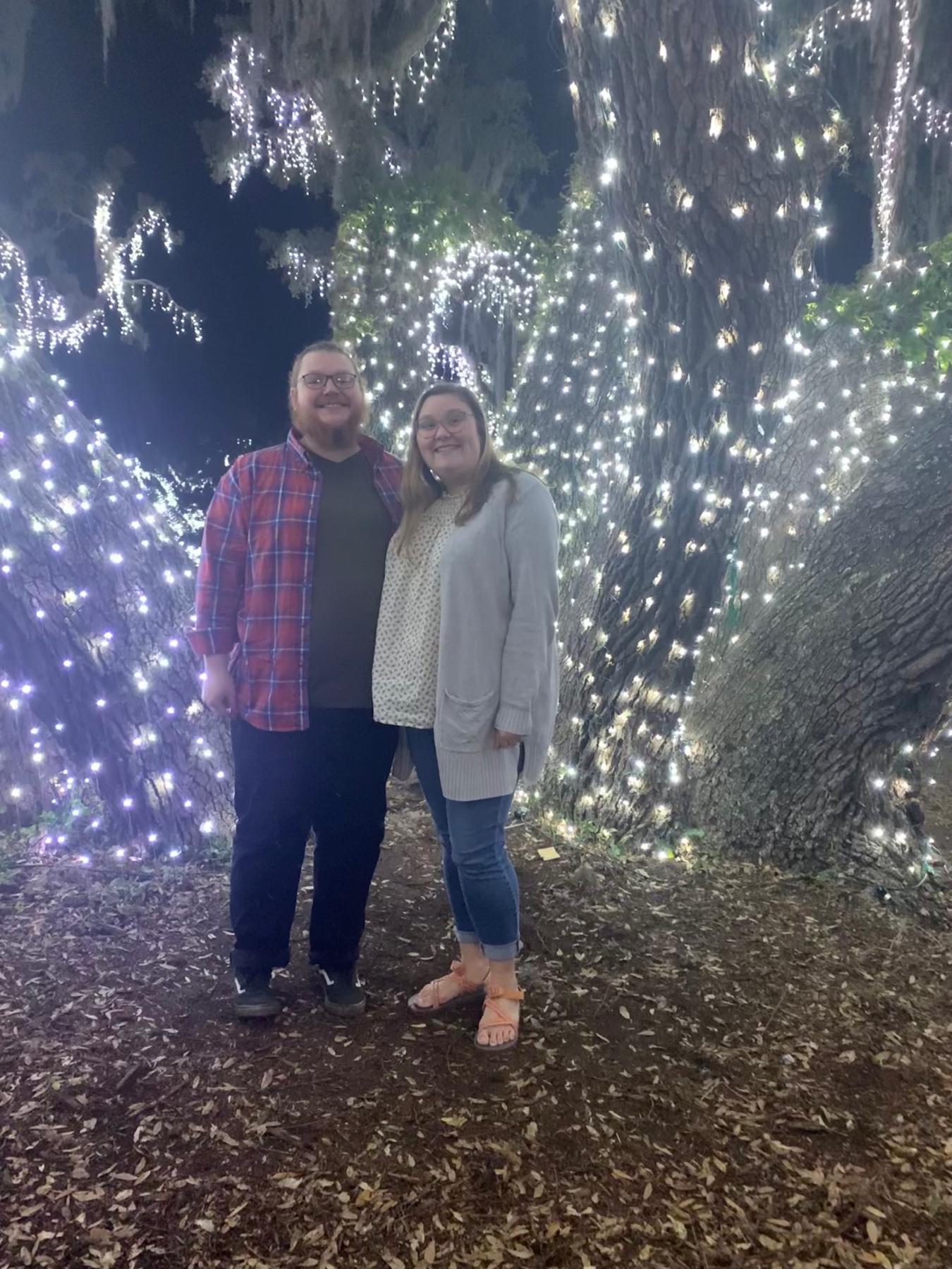 Reid & Susannah’s 1st picture together — December 14, 2021. I know — it took entirely too long to snap a picture, but they were too busy enjoying the first few months of their relationship.