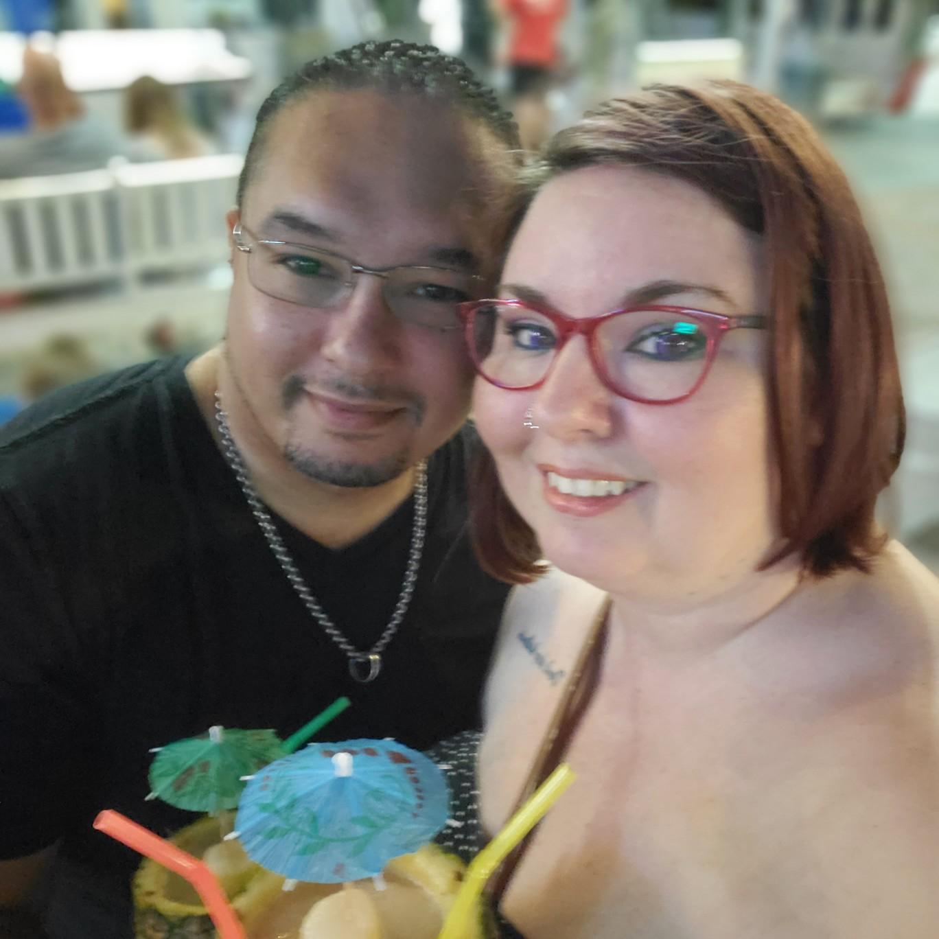 Drinks and a walk down at the Harbor