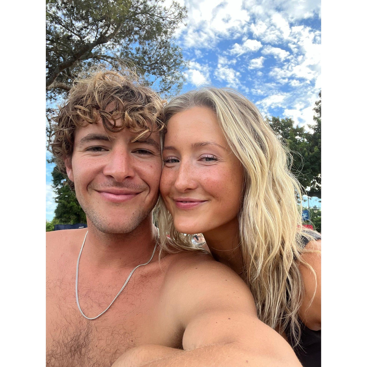 We said I love you for the first time on this trip :)