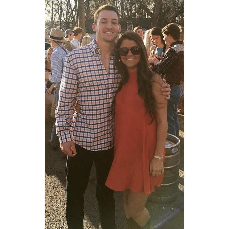 The first sorority event he came to after we started dating! *the southern shindig*