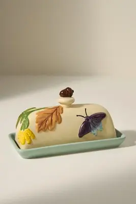 The Faye Icon Stoneware Butter Dish