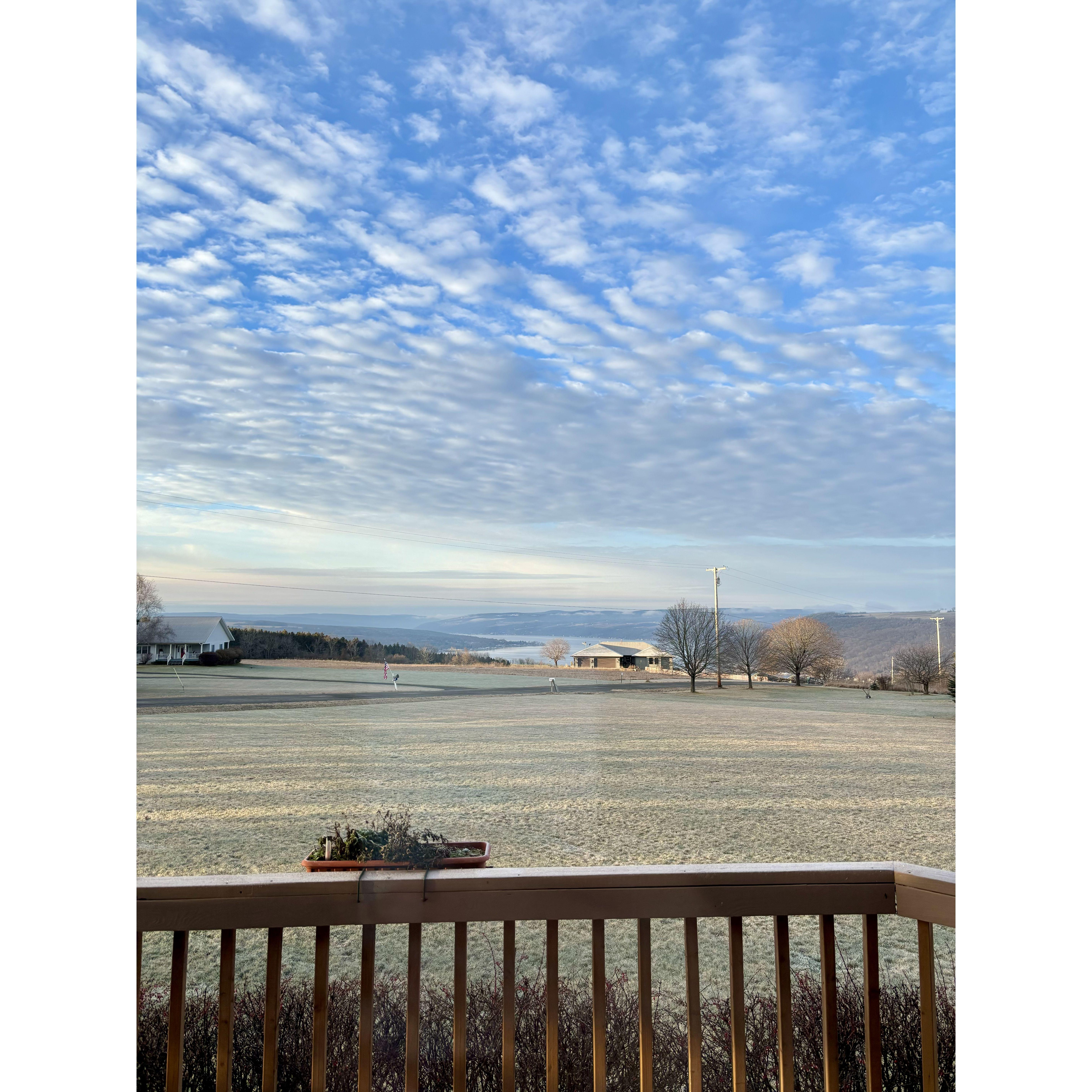The spot we got engaged...Keuka Lake, NY! 12/22/23
