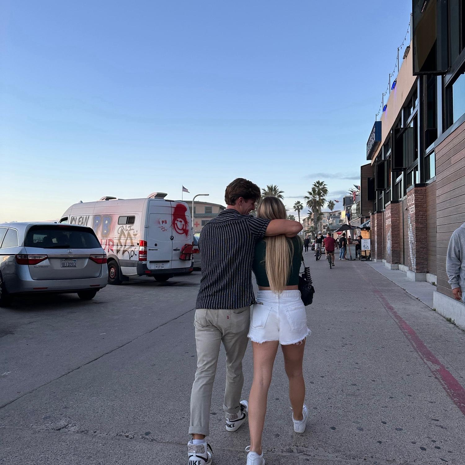 The first picture we shared on social media
