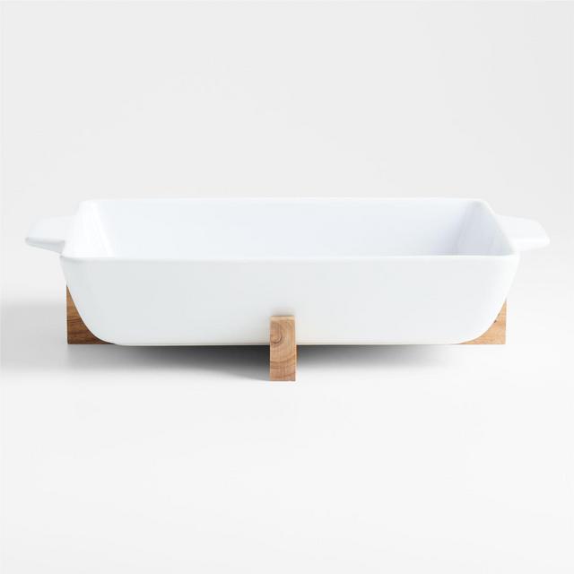 Oven-to-Table Baking Dish with Trivet