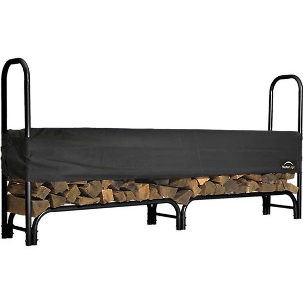 ShelterLogic 8 ft. Heavy-Duty Steel Firewood Rack, Cover Included at Tractor Supply Co