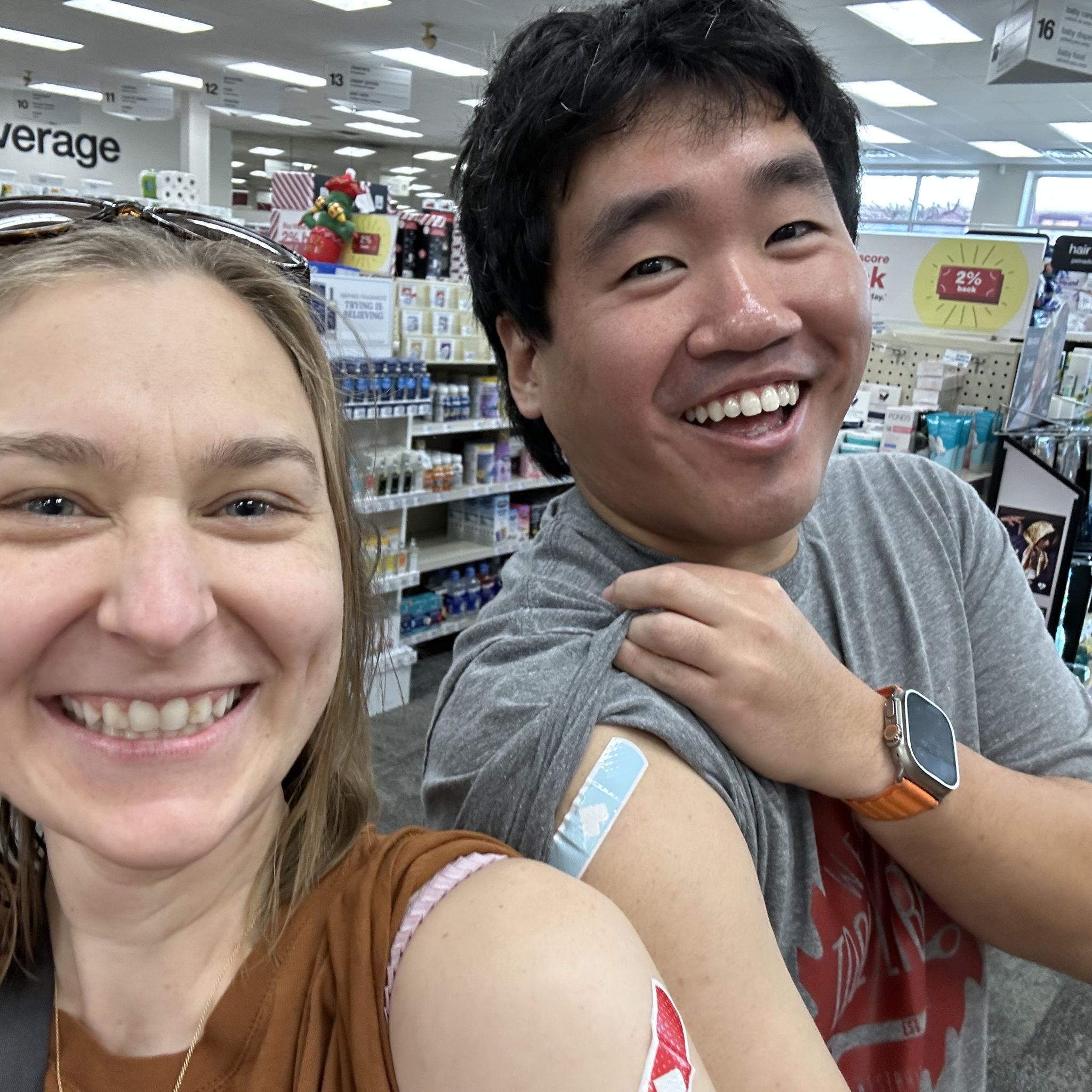 Fully vaccinated!