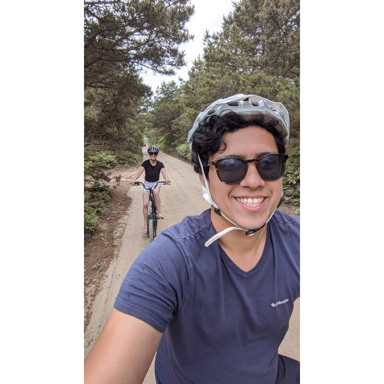 Biking (and getting lost) in Nantucket