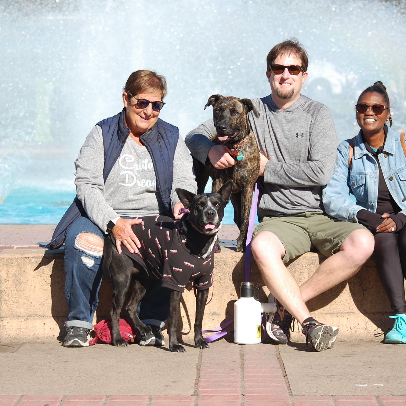 Dog stroll through Balboa park!