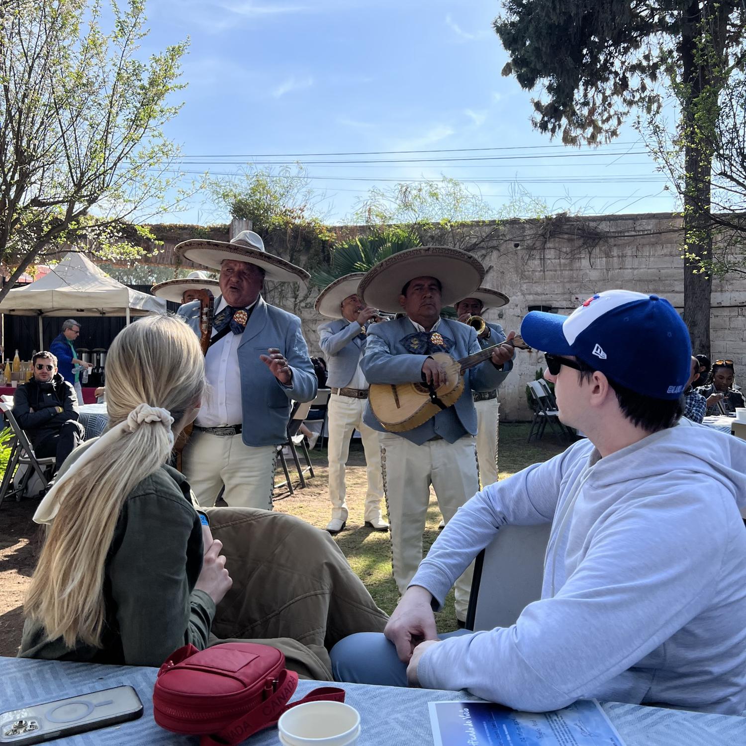 1 of 2 mariachi experiences that day