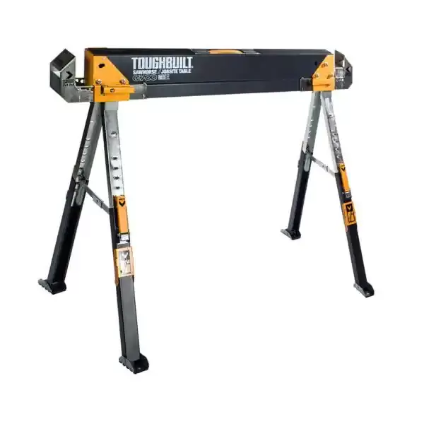 39.9" to 45.9"W x 25" to 32"H C700 Adjustable Sawhorse and Jobsite Table with 1300 lb capacity
