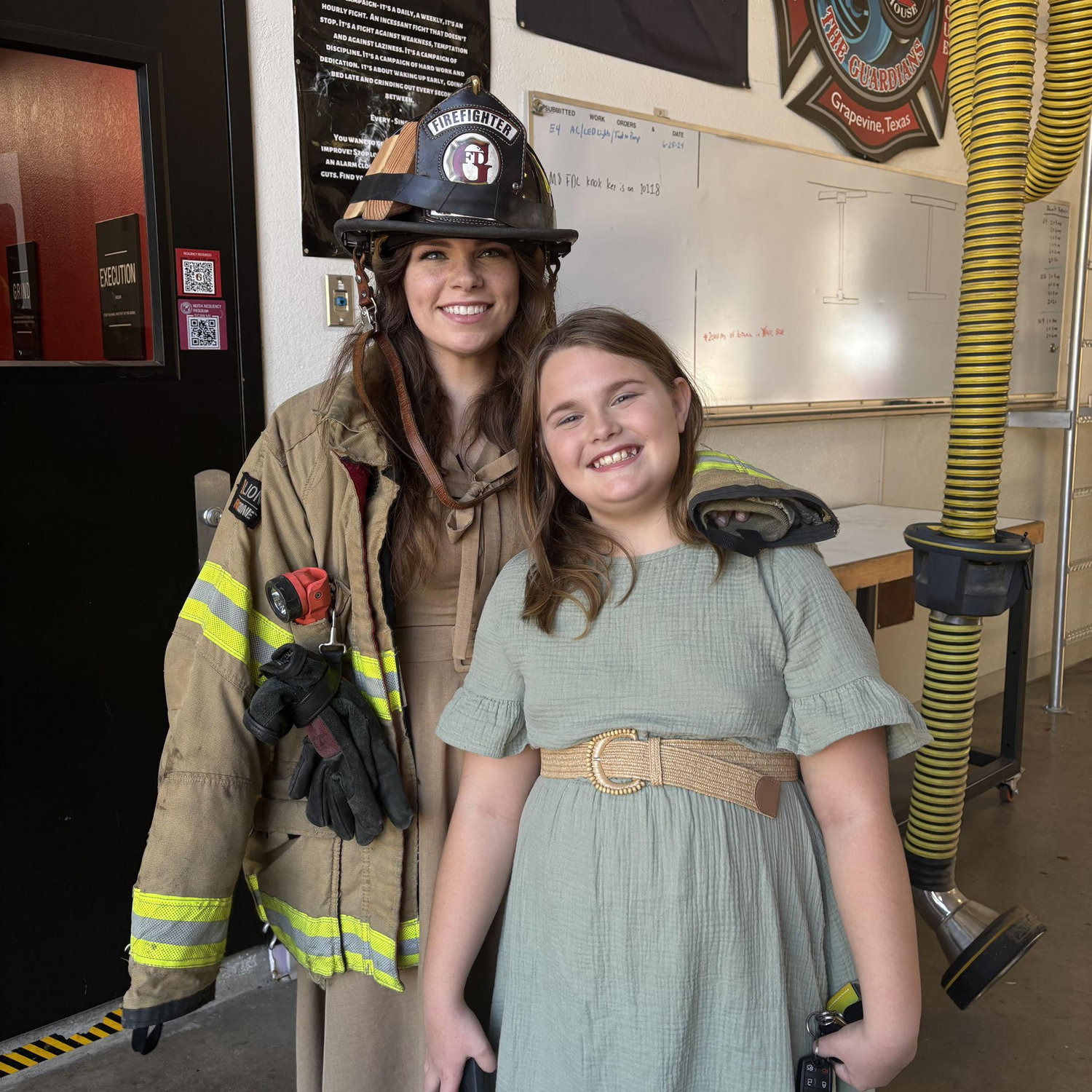 A station 4 visit and photo shoot!