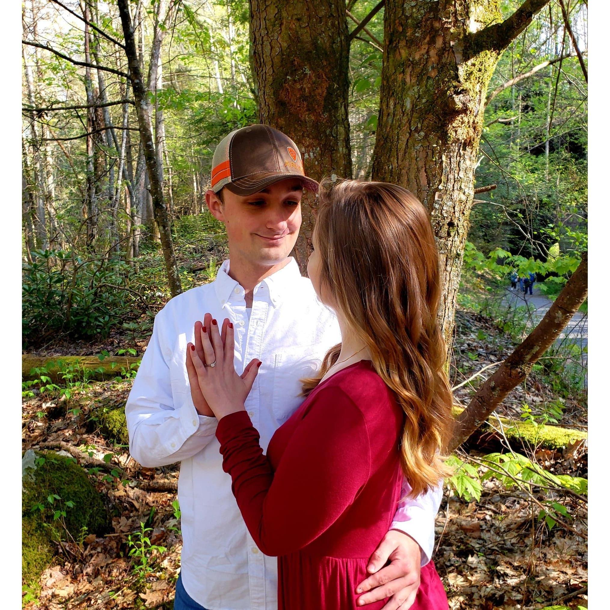 He makes me smile.