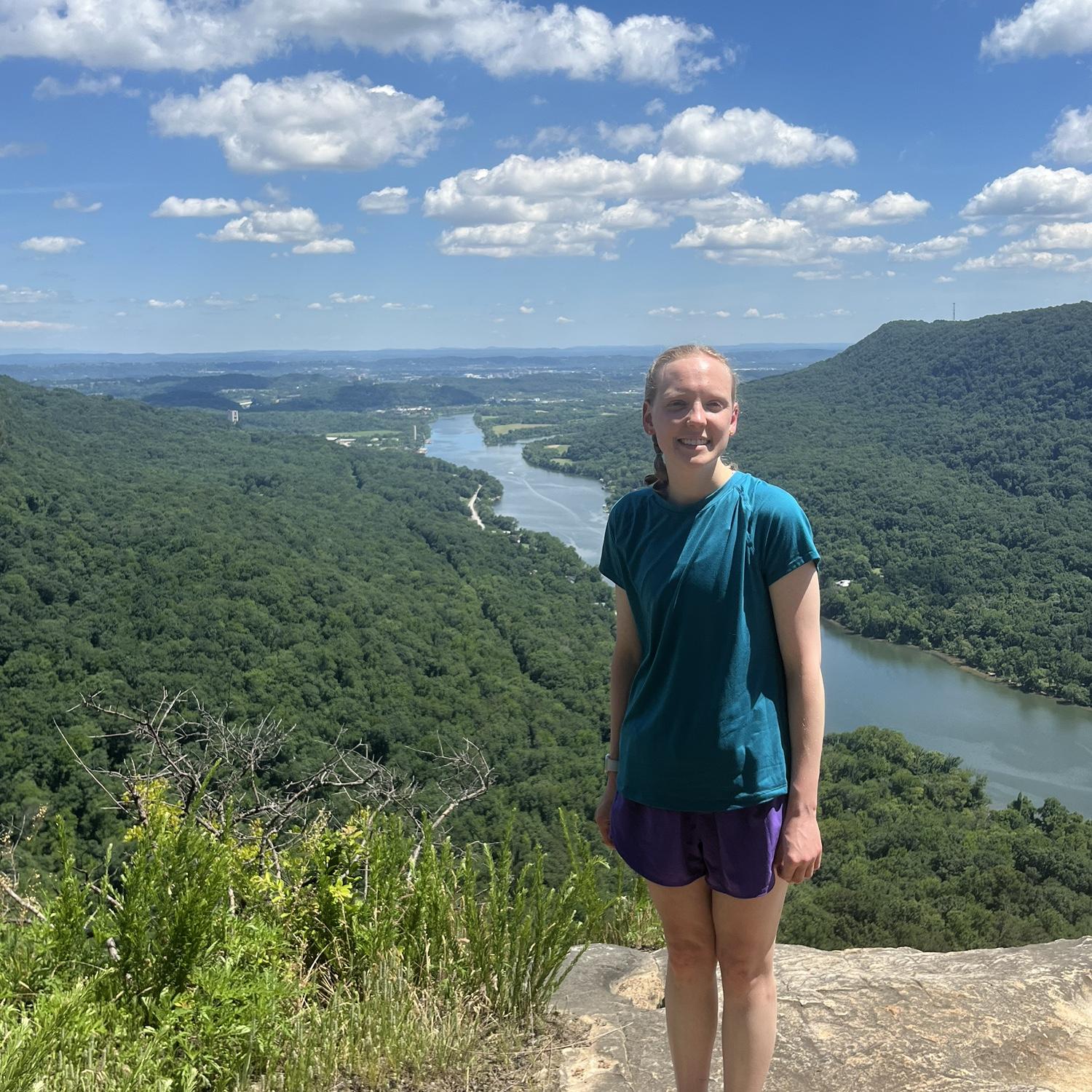 A lovely sight, as well as a view of the Tennessee river!
