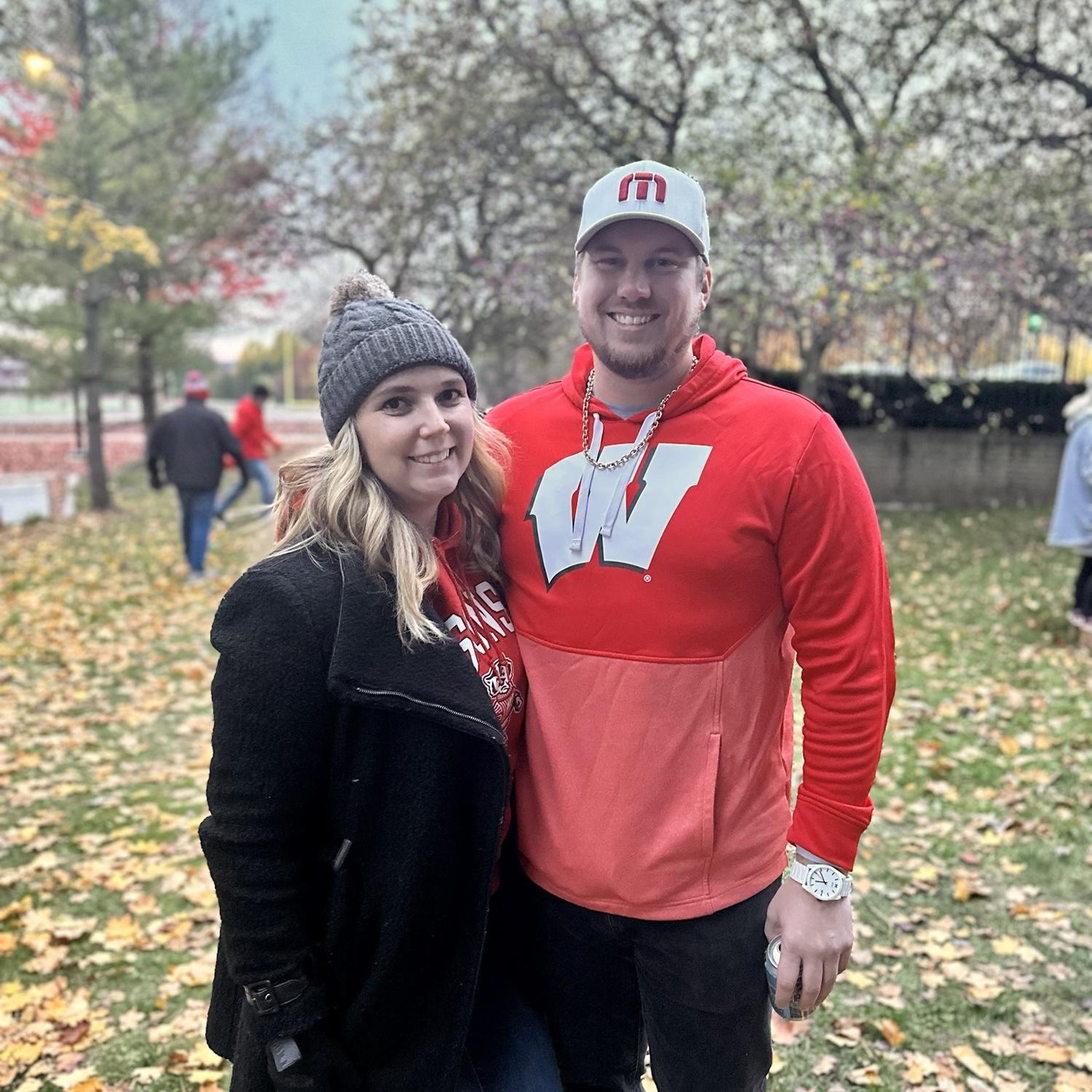 One of multiple Badger game tailgates