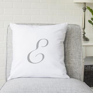 Personalized Script Throw Pillow