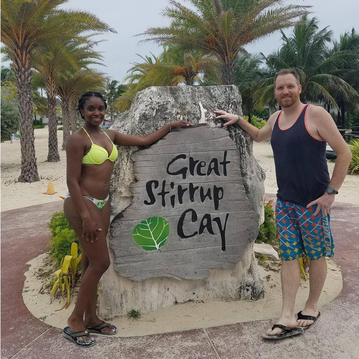 Bahamas!
Spent 75% of the day playing volleyball, 20% hiding from the rain and 5% in the water.