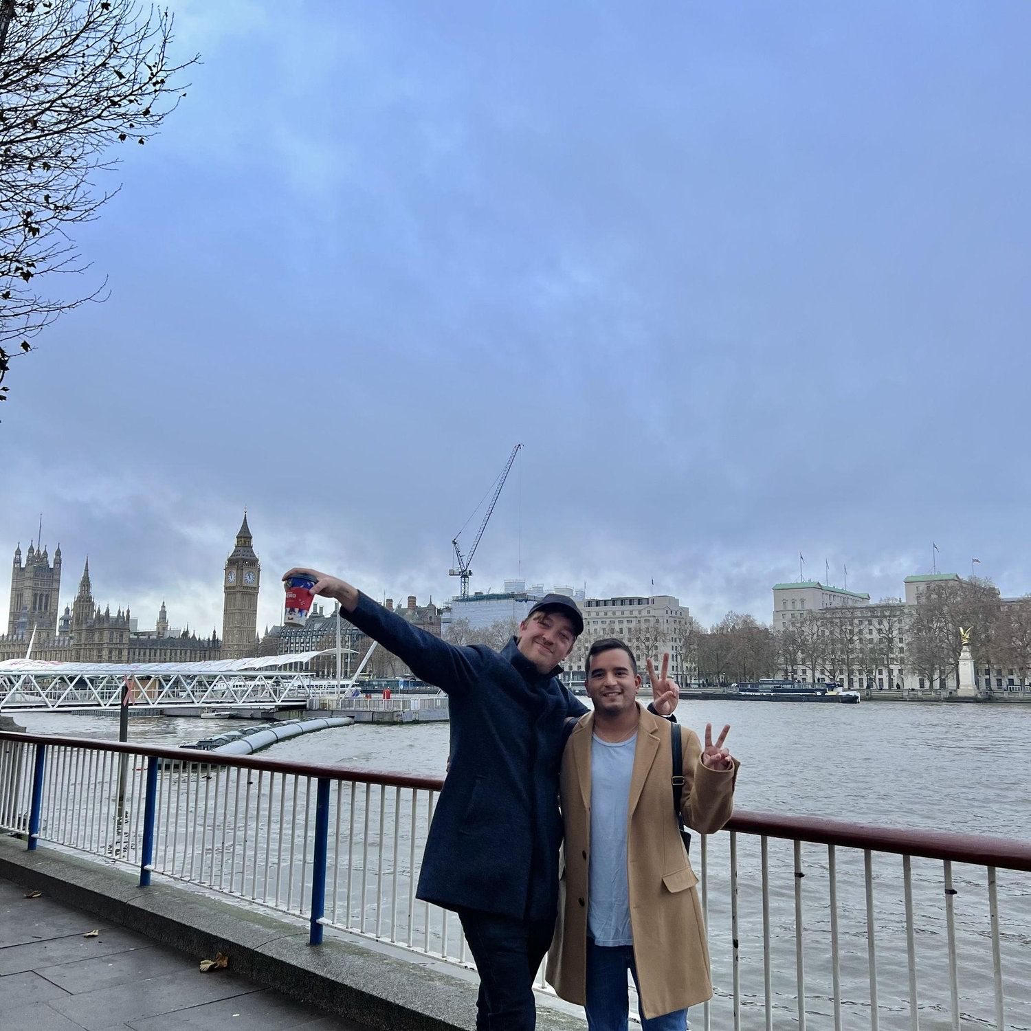 Frankie's first visit to the UK
