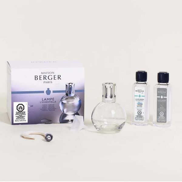 Essential Round Lamp Ritual Starter Kit with Air Pur So Neutral + Ocean Breeze