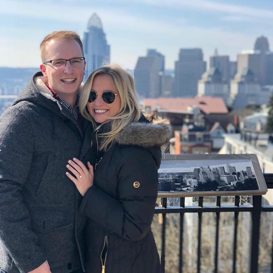 February 16th, 2019: Our engagement at Holy Cross Immaculata in Mt. Adams, Cincinnati, OH.