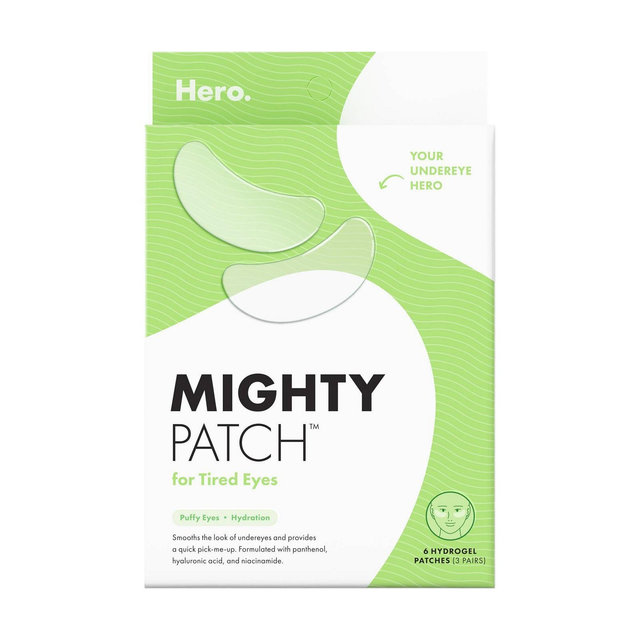 Hero Mighty Patch for Tired Eyes - 6ct: Fragrance-Free, Brightening, For Normal Skin