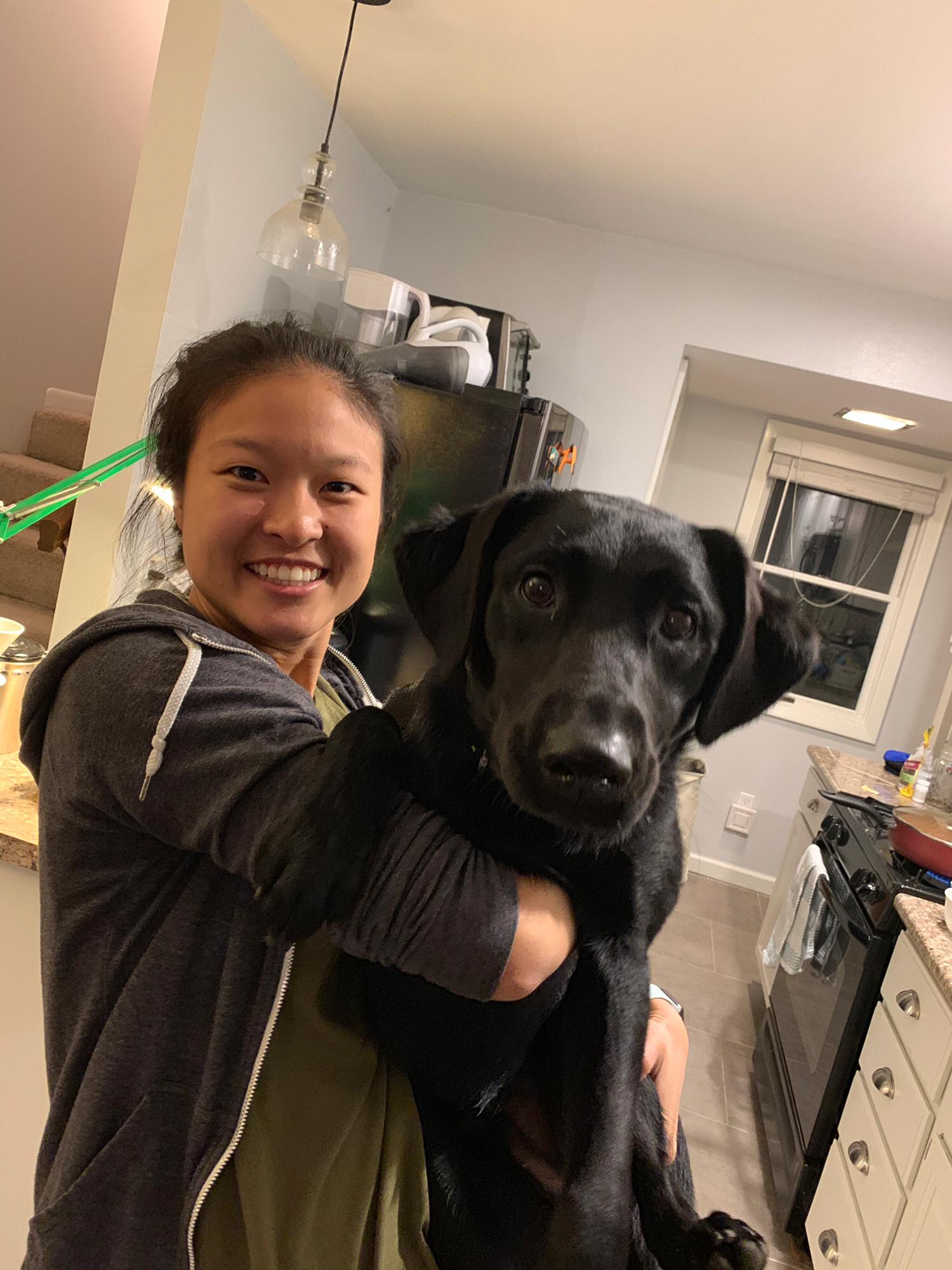 Kristin with Benny “Black Bean” Strong
